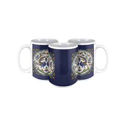 Armenian Navy Monogram Ceramic Mug – Personalised Gift