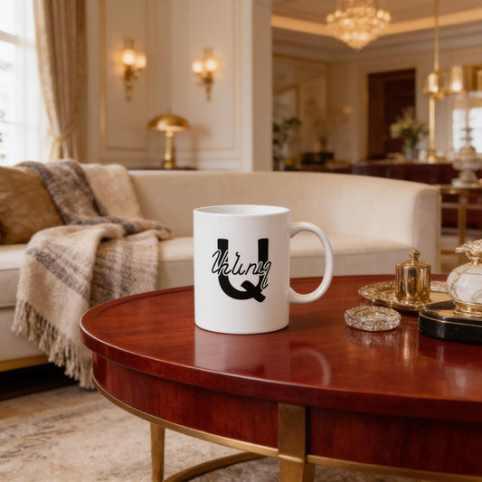 Armenian White Alphabet Ceramic Mug – Armenian Christmas Gift - timelessbohochic.com
