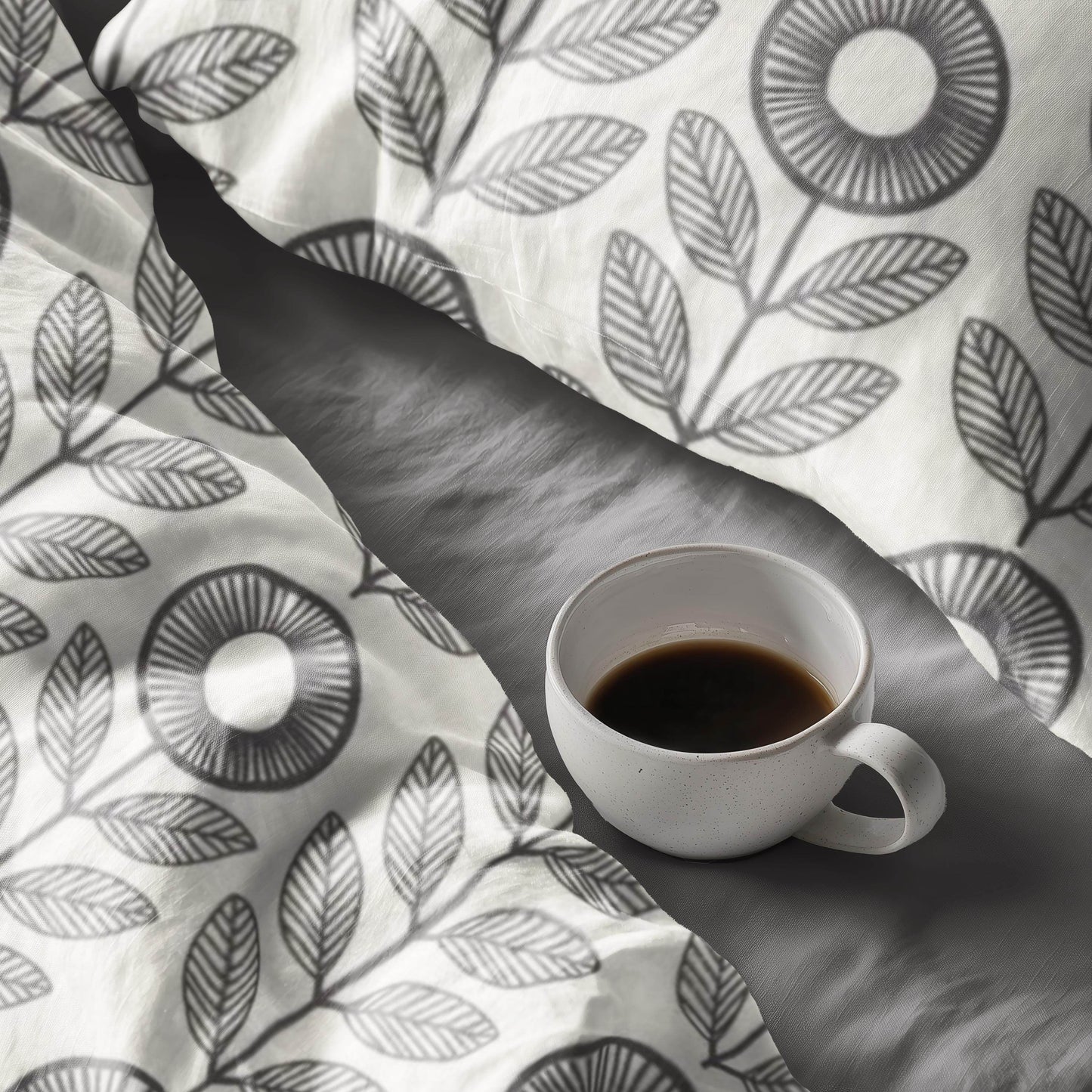 Floral Bedding Set - Sunflower Duvet Cover & Pillowcases | Soft Breathable 3 Piece Bedspread - timelessbohochic.com