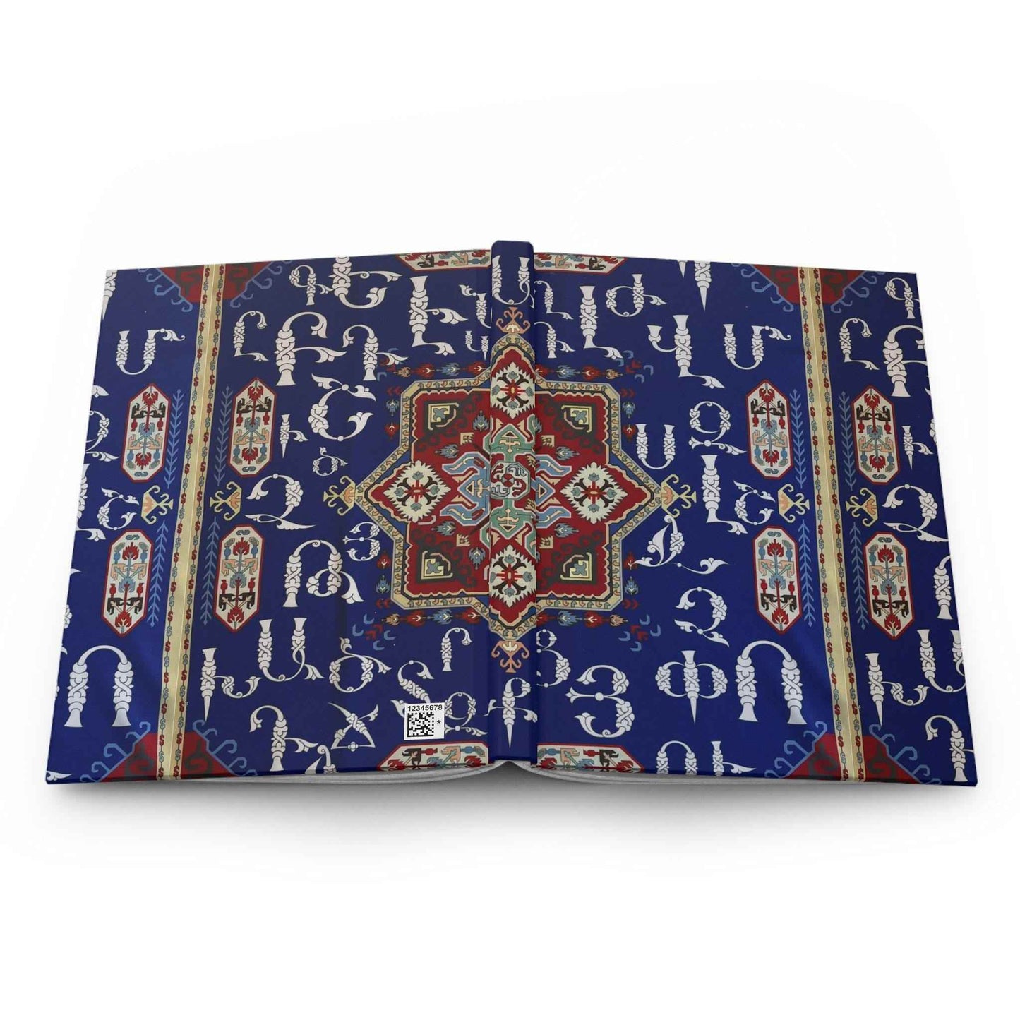 Armenian Alphabet Notebook - Elegant Hardcover Journal With Matte Finish - timelessbohochic.com