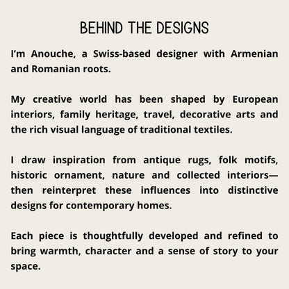 Behind the designs card from Timeless Boho Chic
