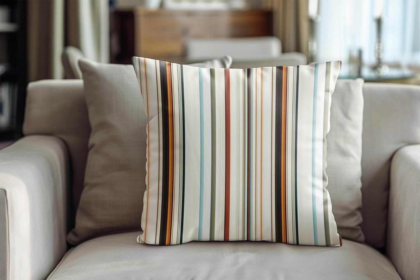 French Tapestry Pillow - Classic Aubusson Pattern Cotton Throw Pillow with Soft Polyester Filling - timelessbohochic.com