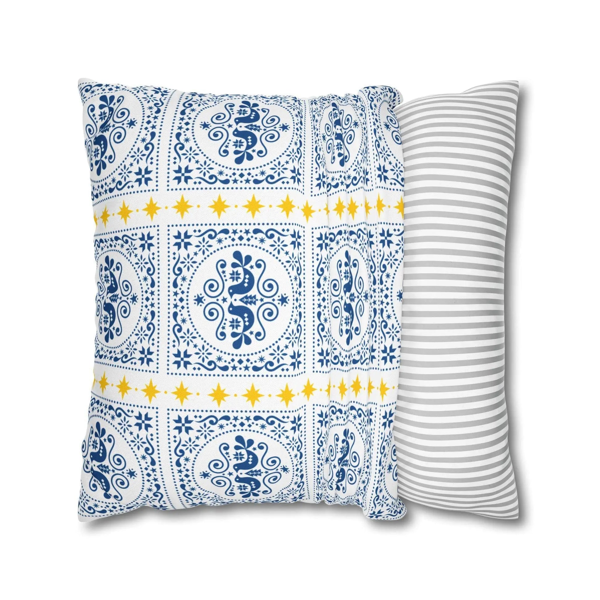 Swedish Pillow Case - Nordic Cushion Cover | Cozy Scandinavian Throw Pillow