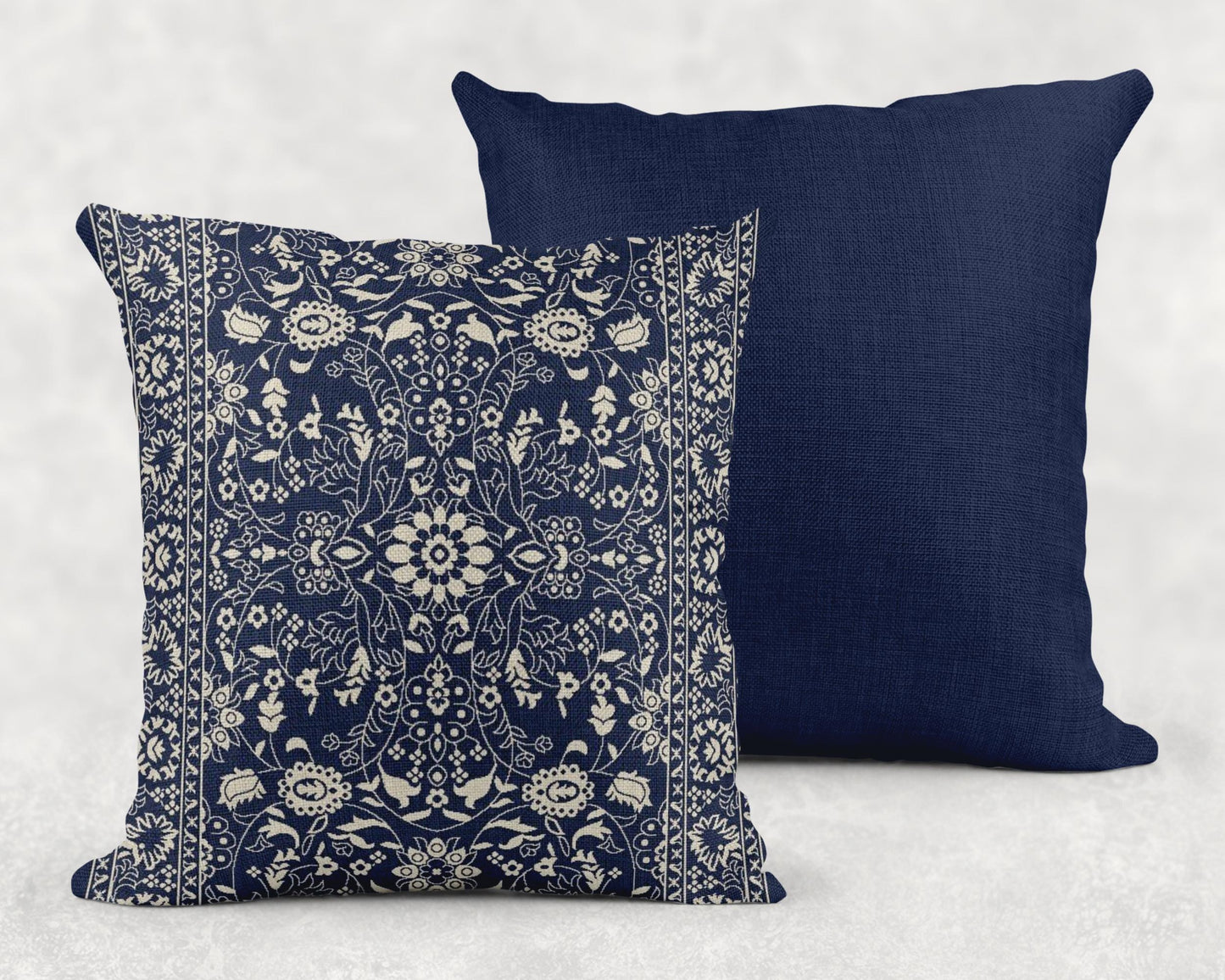 Anatolian Inspired woven wall tapestry with rug-style pattern styled as textile wall decor