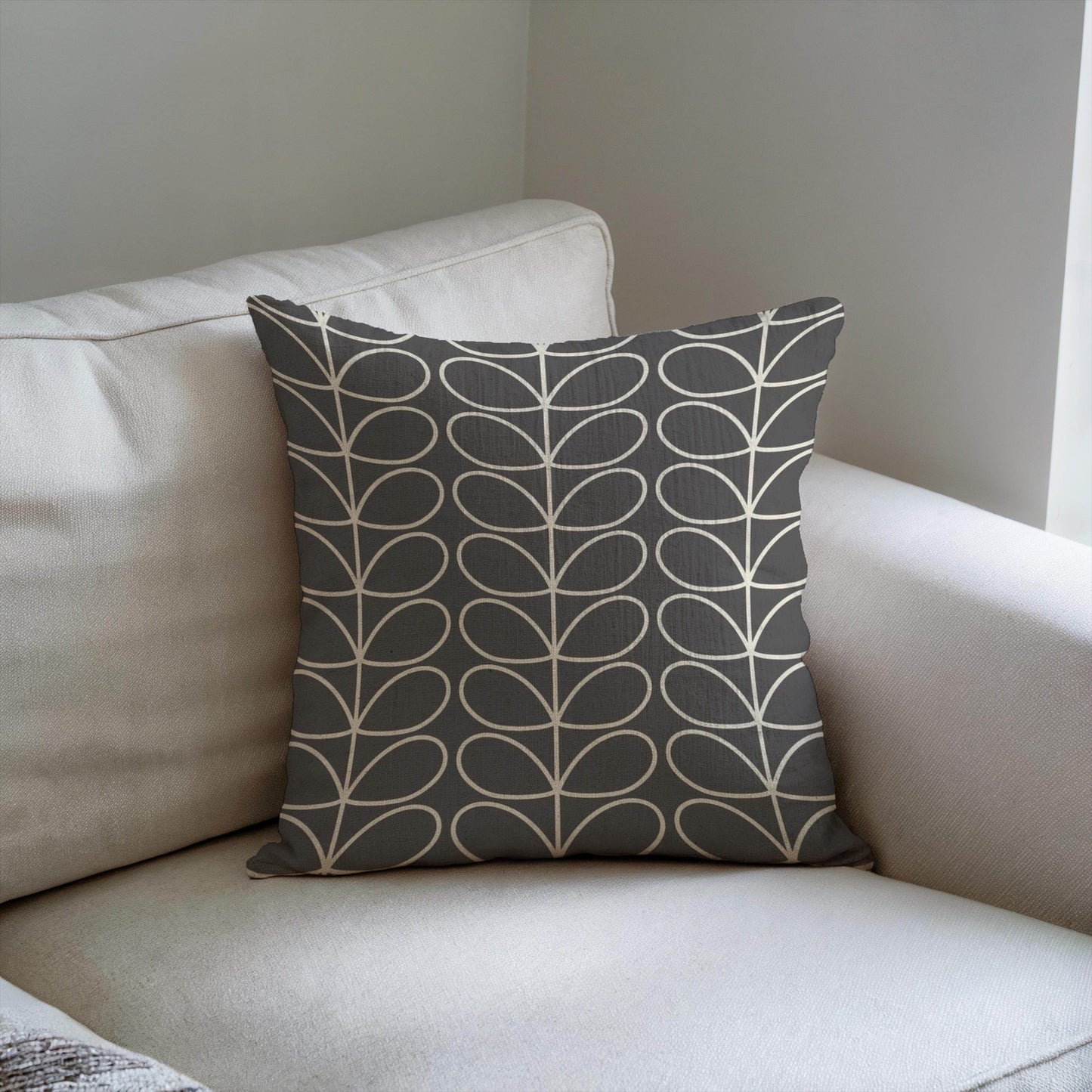 Modern Throw Pillow - Geometric Patterned Cushion With Cotton Pillow Insert - timelessbohochic.com