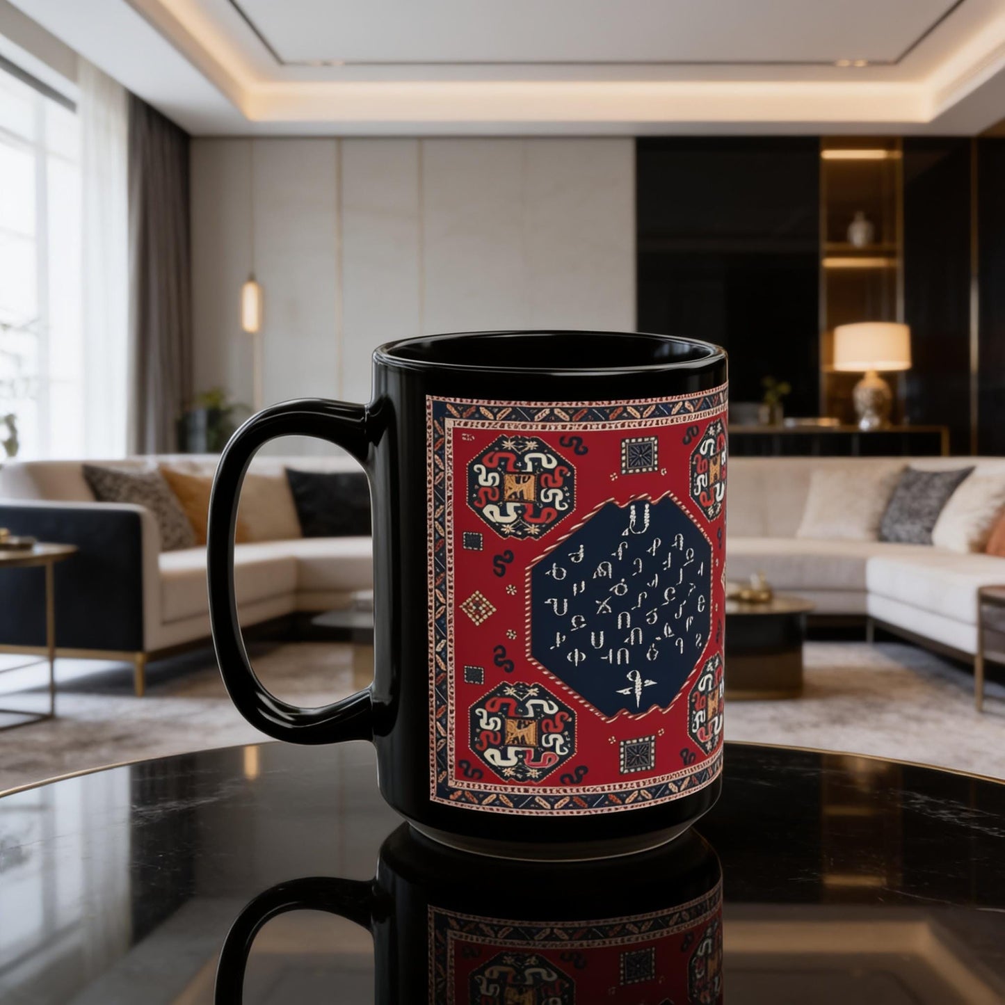 Armenian Alphabet Ceramic Mug — Heritage gift