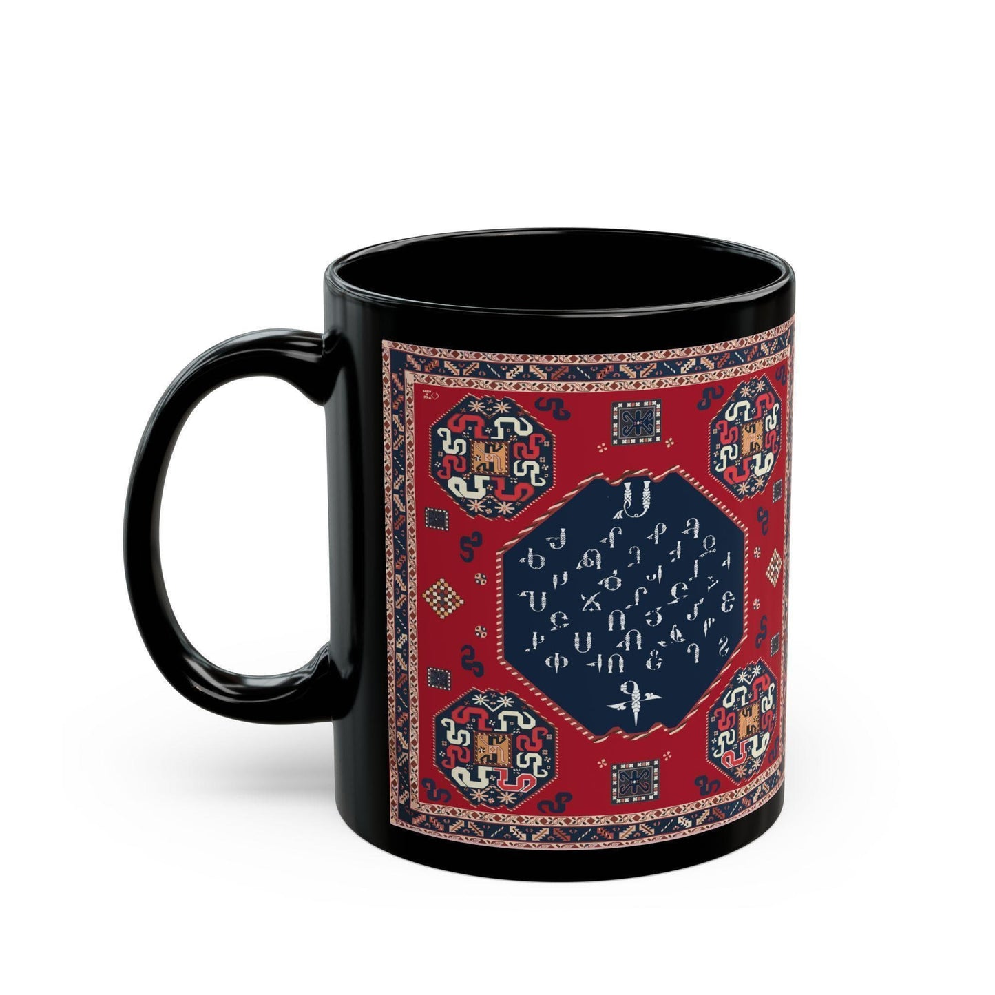 Armenian Alphabet Ceramic Mug — Heritage gift
