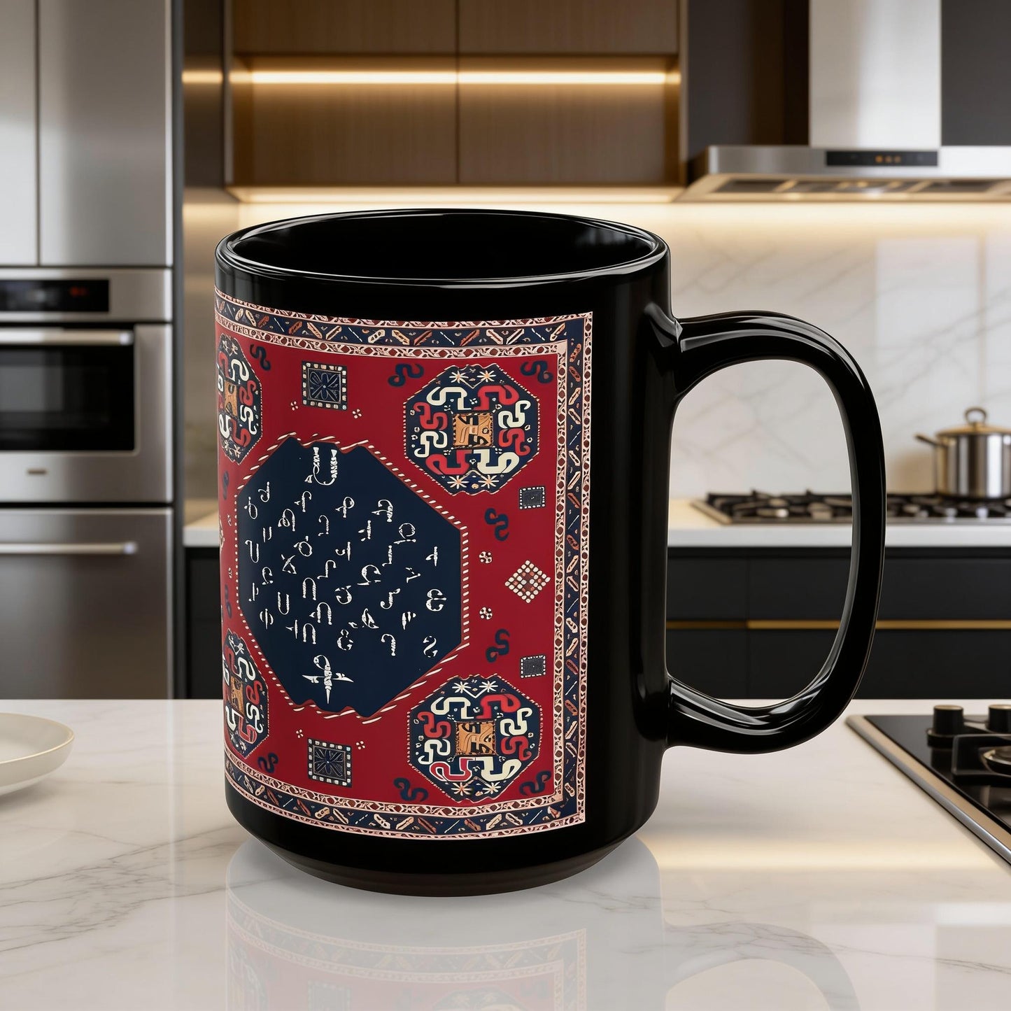 Armenian Alphabet Ceramic Mug — Heritage gift