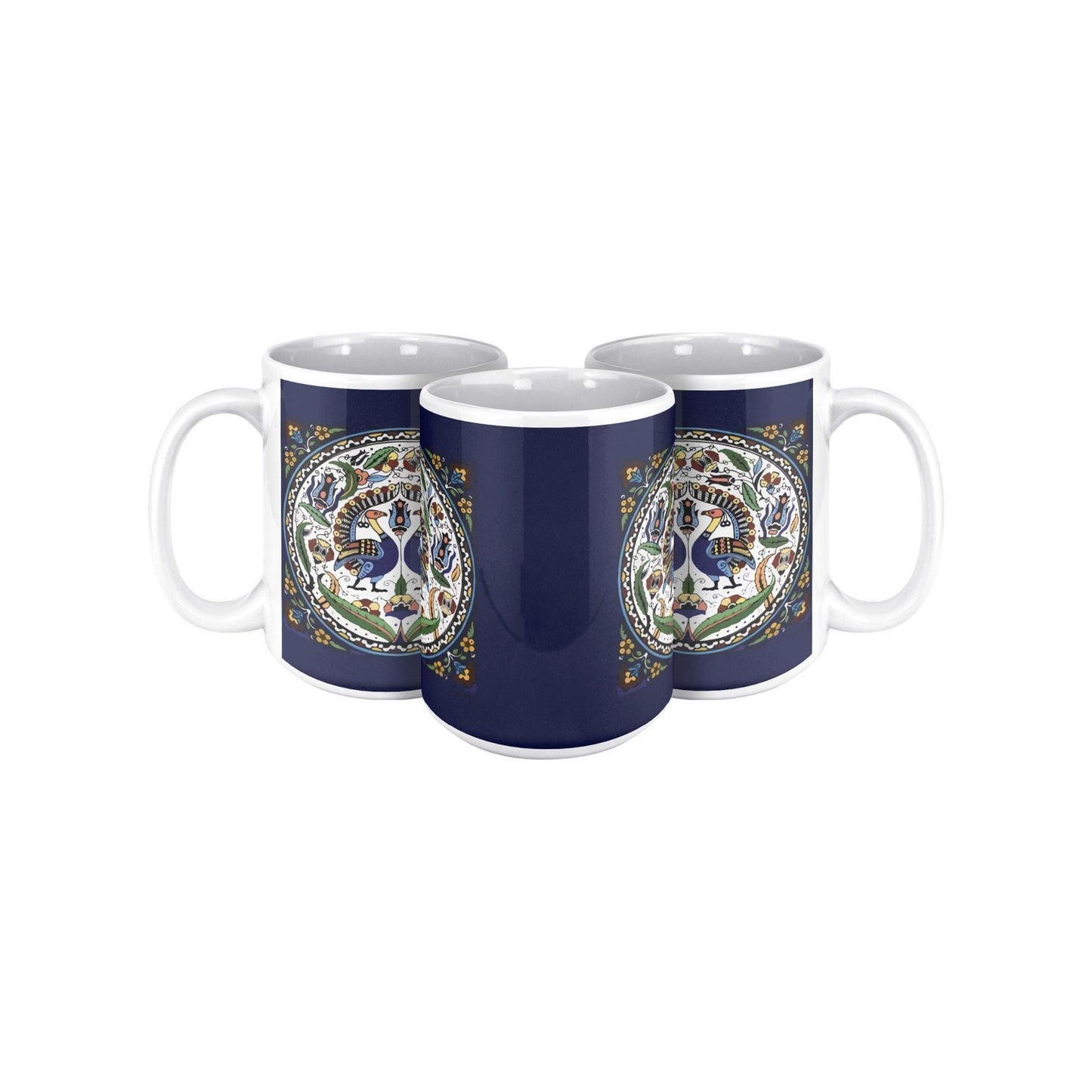 Armenian Monogram Ceramic Mug — Personalized gift